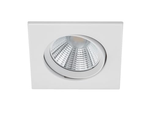 Trio Leuchten Pamir 650410131 - Faretti A Led Da Incasso, In Metallo Bianco Opaco, Con Led Da 5,5 Watt
