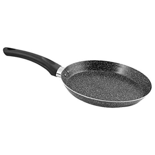 Home Stone Crepiera Antiaderente, Pietra, Antracite, 22 Cm