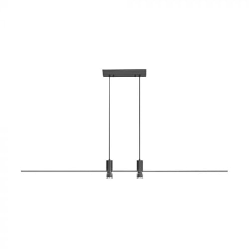 V-Tac Vt-7827 Lampadario Led 19W Rettangolare A Sospensione 19W Dal Design Moderno 80 * 115Cm Colore Nero 4000K - 10060