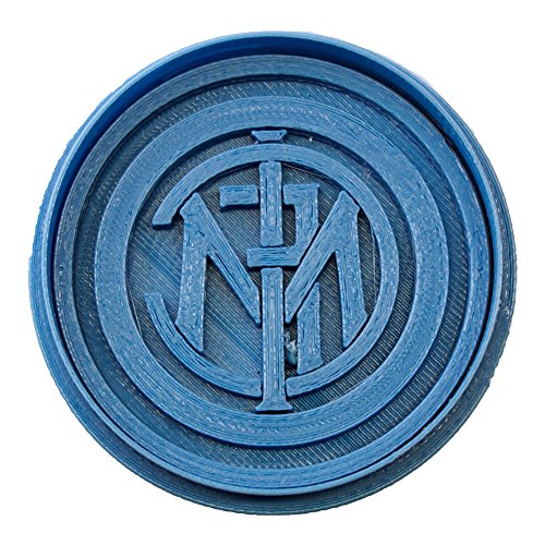 Cuticuter Inter De Milan - Taglierina Per Biscotti Da Calcio, Colore: Blu, 8 X 7 X 1,5 Cm
