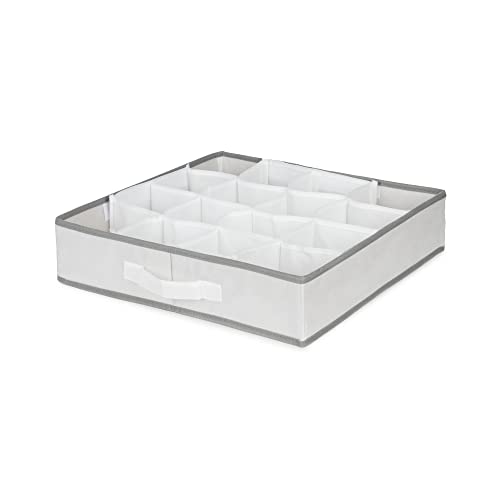 Compactor Organizer Cassetti Bianco 40 X 40 X H.9 Cm