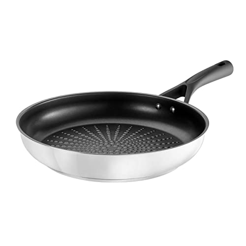 Pyrex Expert Padella Di 24, Acciaio Inox _ Altre Aleacion, Neroygrigio, 0. Cm
