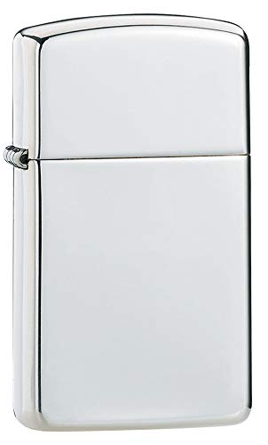 Zippo 1027001 Nr. 1500 - Accendino Sterling Silver Slim