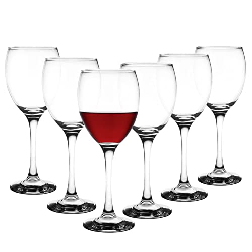 Glasmark Krosno - Set Di 6 Bicchieri Da Vino Per Vino Rosso, 0,3 L, Per Vino Rosso, Bicchieri Da Vino Bianco, Bicchieri Da Vino Rosso, Bicchieri Da Vi