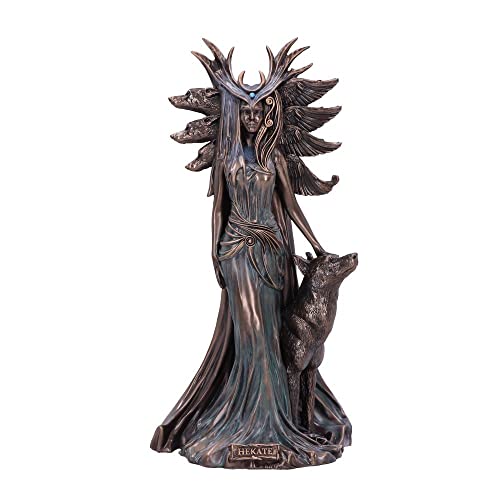 Nemesis Now Marc Potts Hekate - Statuetta Grande In Bronzo, 32 Cm