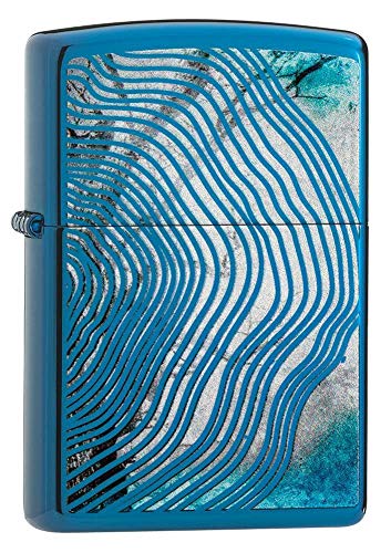 Zippo Accendino Antivento, Altro, Blu, Regolare