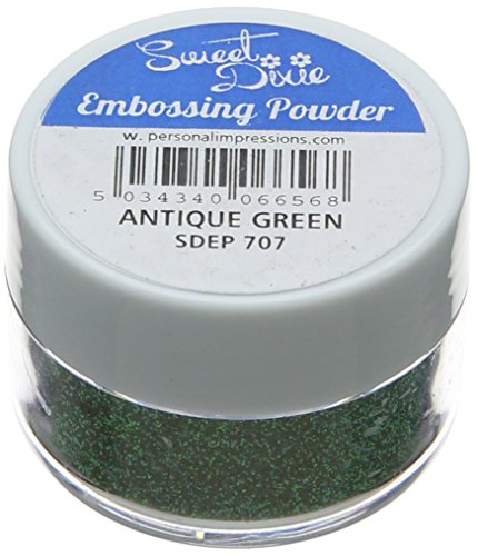 Sweet Dixie - Polvere Per Goffratura, Colore Verde Antico, Materiale Sintetico, 4 X 4 X 3 Cm