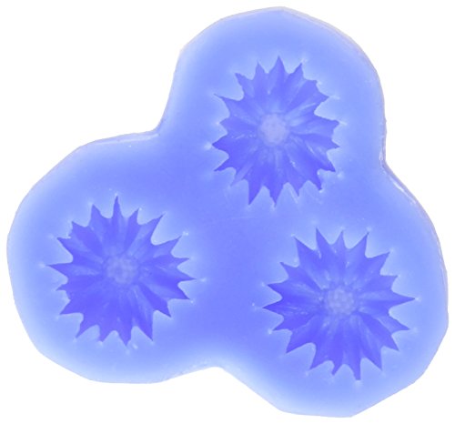 Decolordulce Gerbera Stampo Di Taglio, Silicone, Blu, 6 X 6 X 2 Cm
