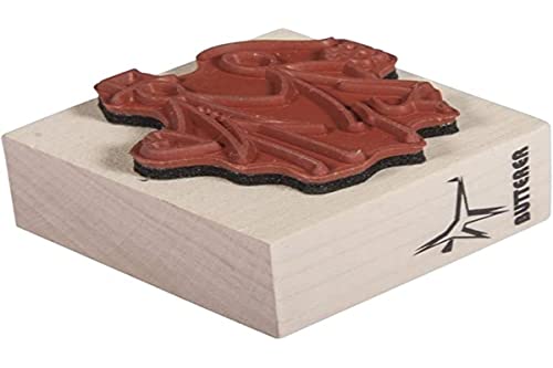 Rayher 28783000 Timbro Figure Stilizzate Stickman Coppia Di Sposi Gomma Impugnatura In Legno Dimensione 4 X 4 Cm Per Decoro Biglietti D Auguri Matrimo