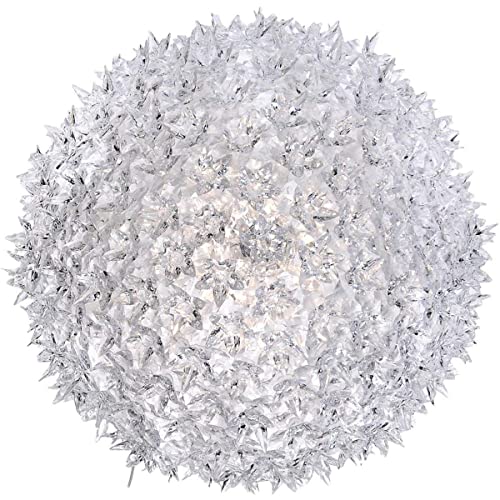 Kartell Bloom 09275B4, Lampada Da Soffitto, Cristallo, Ø 53