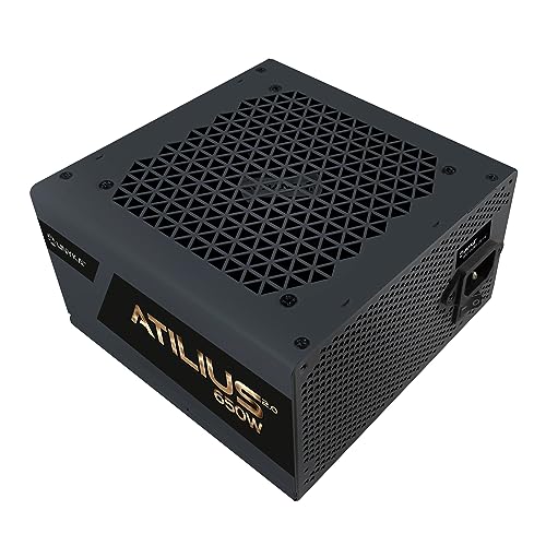 Unykach Alimentatore Atx Atilius 2.0 650 W Black 85% Efficienza E Ventola Da 120 Mm Ultra Silenzioso