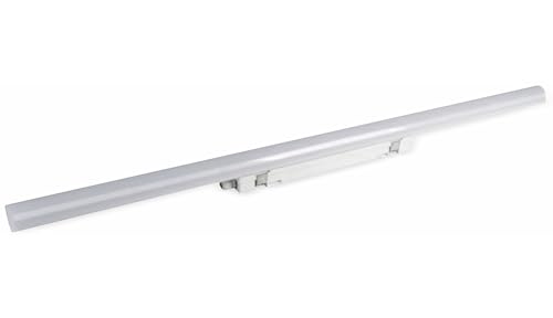 Mueller Luce Illuminazione A Prova Aquafix Ip65, In 3800, 4000 K, Il Cablaggio Passante, Centralmente Sdraiato Alimentazione, 40W, Bianco, 120 Centime
