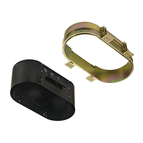 Slv Nero Telaio 2 Frameless Per Aixlight Pro/Accessorio Per Lampada A Incasso, Faretto