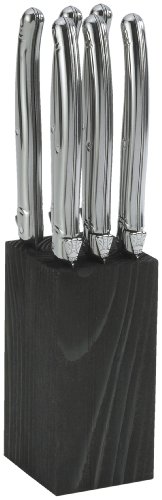 Laguiole Jean Dubost 5/17572 - Set Di 6 Coltelli Da Bistecca, In Acciaio Inox