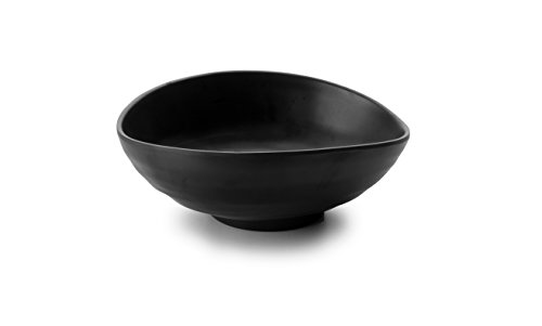 Lacor-Piatto Ovale In Melamina 24 X 20 X 7 Cm Nero