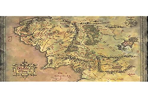 Pyramid Lord Of The Rings (Middle Earth) Maxi Poster Merchandising Ufficiale