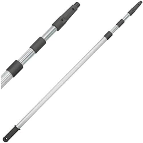 Vermop 12930 - Asta Telescopica In Tre Parti, 180 Cm, Colore: Antracite, Grigio