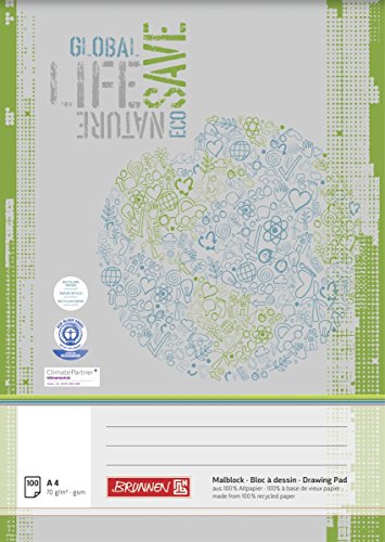 Baier Schneider & Sketch Pad Coloring Environment, 210 Mm X 297 Mm/A4 70 G/M ², Umweltschutz-