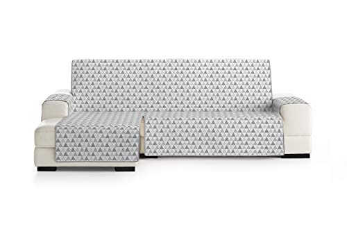 Eysa Nordic Salva, Microfiber, C/6 Grigio, Penisola 290 Cm. Adatto Per Divani Da 300 A 350Cm