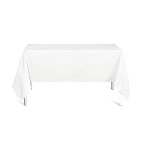 Today Tovaglia 140/200 Chantilly Poliestere 140 X 200 Cm, Poliestere, Bianco, 140 X 200 Cm