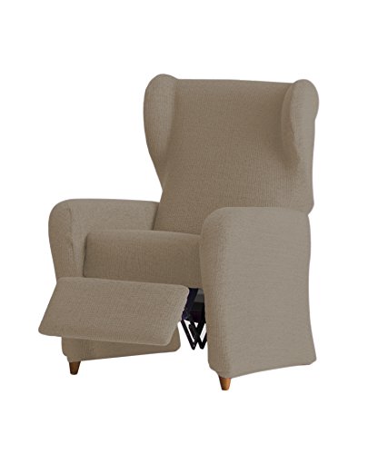 Eysa Italia Dorian Copripoltrona Bielastico Relax, Tela, Beige, 60 A 75 Cm