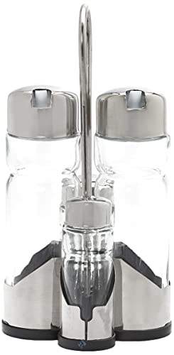 Lacor 62864- Set Oliera, 4 Pezzi, Base