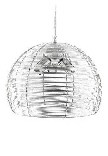 Wink Design,Richmond, Lampadario, Argento