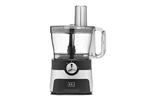 Boj Procesador Alimentos Fp-3500 X Inox 1000W Potencia Y 3 Litros De Capacidad, Plastic, Nero, Estandar