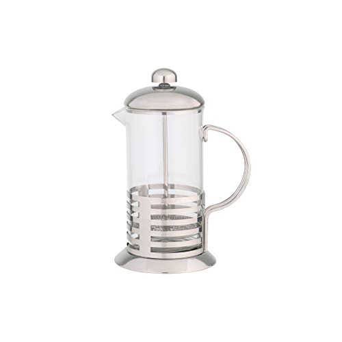 Axentia Tebino Caffettiera Francese, 1 Liter, Glass, Inox