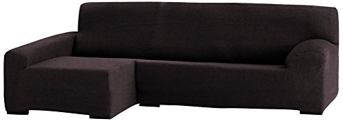 Eysa Italia Teide Chaisse Longue Bielastico Sinistra Vista Frontale, Marrone, 240 Cm