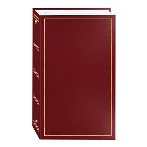 Pioneer Photo Album Stc-204/Cf 3-Ring Photo Album Tradizionale Burgundy Red