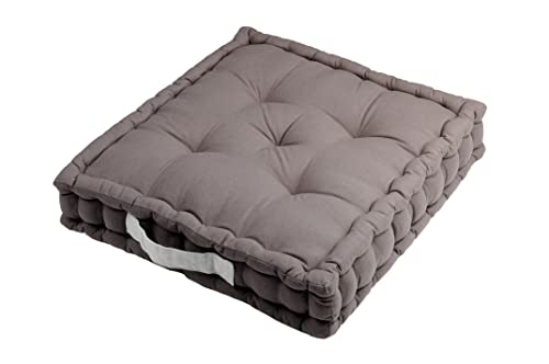 Lovely Casa C51490041 Duo - Cuscino In Cotone, 45 X 45 Cm, Colore: Rosso/Lino