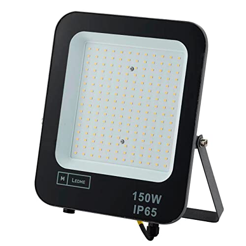 M Ledme - Faretto Proiettore Led Napoli 150 W, 21.000 Lumen, Ip65 Dimmerabile, Colore Luce Neutra (4500 K), Illuminazione Esterna, Uso Per Giardino, C