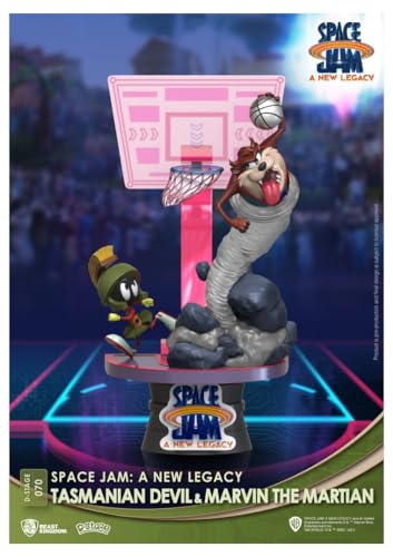 Beast Kingdom - Space Jam New Legacy Ds-070 Taz & Marvin D-Stage 6 Statue