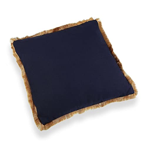 Versa Cuscino Whisker Blu Marino 10 X 45 X 45 Cm
