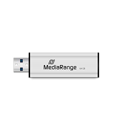 Mediarange 813009 Mr917 Unità Flash Usb 3.0 64 Gb Bianco