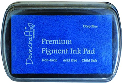 Dovecraft Tampone D’Inchiostro, Plastica, Deep Blue, 8.5 X 2 X 6 Cm, Multicolore, Taglie Unica