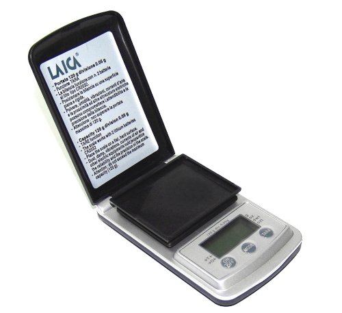 Laica Bx9310 Bilancia Di Precisione, Display Lcd, Portata 120 G, Divisione 0.05 G