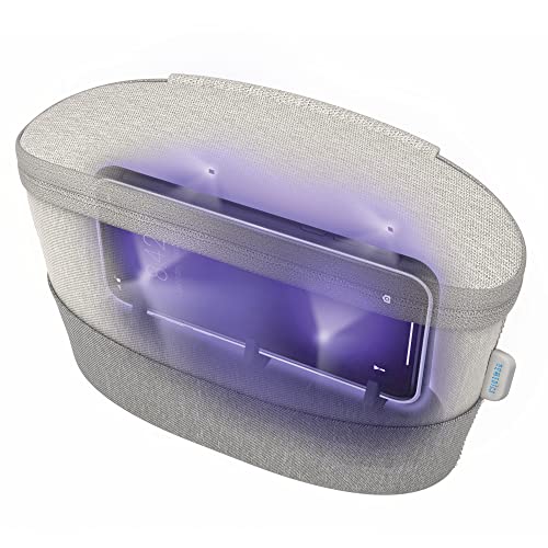 Homedics, Sterilizzatore Uv Portatile Per Smartphone, Ciuccio, Chiavi, Occhiali, Lampada Uv Disinfettante, Uccide Fino Al 99.9% Di Virus E Batteri, Gr