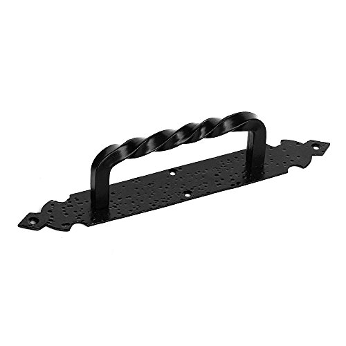 Simon Senior Edm 8432565201516 - Maniglia Per Porta 275 Mm, In Ferro Battuto, Colore: Nero