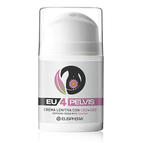 Eusphera - Eu4Pelvis - Crema Vaginale Ad Azione Lenitiva Per Vulvodinia Crema Per Prurito Intimo A Base Di Acido Ialuronico Ed Estratti Botanici 50 Ml