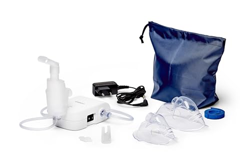Omron C803 Aerosol Bambini E Adulti A Compressore, Nebulizzatore Compatto, Leggero E Facile Da Usare, Per Il Trattamento Di Tosse E Raffreddore, Bronc