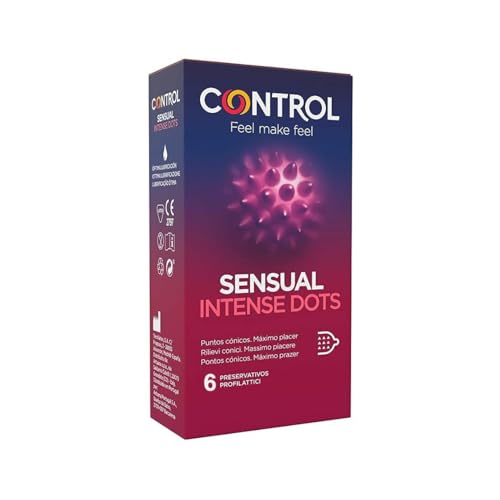 Control Sensual Intense Dots 6 Pezzi
