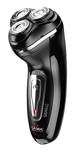 Gama Italy Professional Rasoio Gsh860, Rasoio Elettrico Per La Barba, Testine Oscillanti E Rimovibili