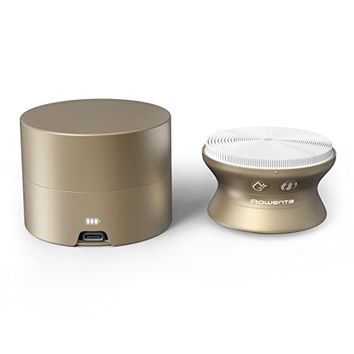 Rowenta Lv8530 Reset & Boost Skin Duo Spazzola Viso E Collo Effetto Purificante E Rivitalizzante, Skincare Con Setole In Silicone, Vibrazioni Lenitive