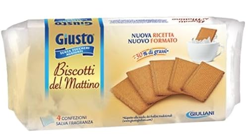 Farmafood Giusto Senza Zucchero Biscotti Mattino 350 G
