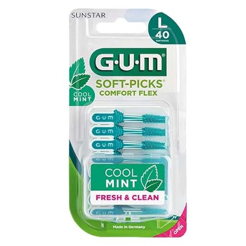 Gum Scovolino Soft-Picks Comfort Flex Cool Mint Large, 40 Scovolini