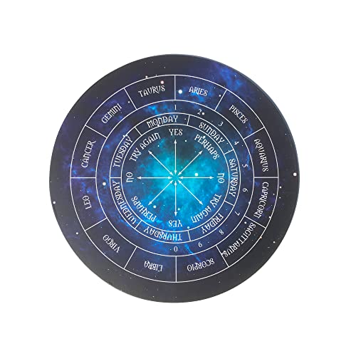 Round Astrology Pendulum Board - Perfect For Reiki, Dowsing, Divination Readings By Thorness