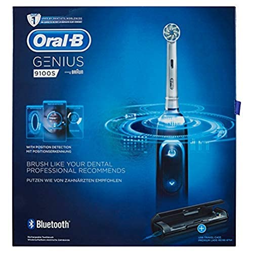 Braun Oral-B Black Genius 9100 S, Nero
