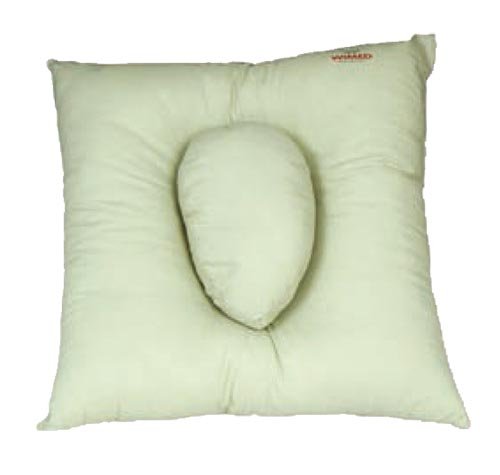 Cuscino In Fibra Cava Con Foro